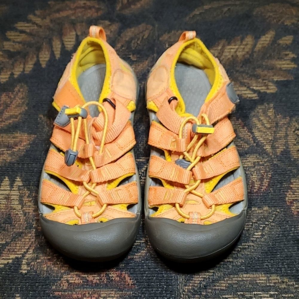 KEEN Kids Newport H2 Waterproof Sandals Orange  Size 3